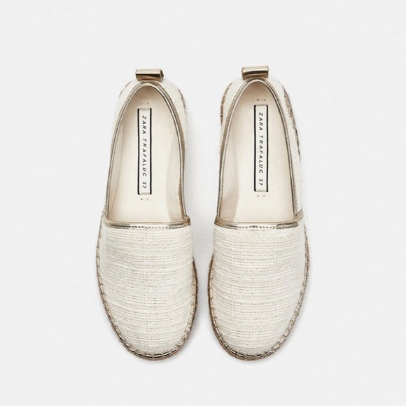LAST TWO • NWT • Zara • Fabric Espadrille - Picture 3 of 8